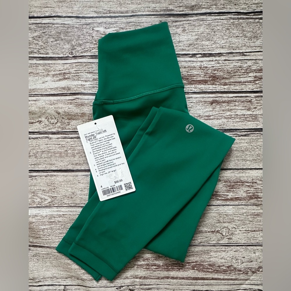 lululemon athletica Emerald Green Leggings